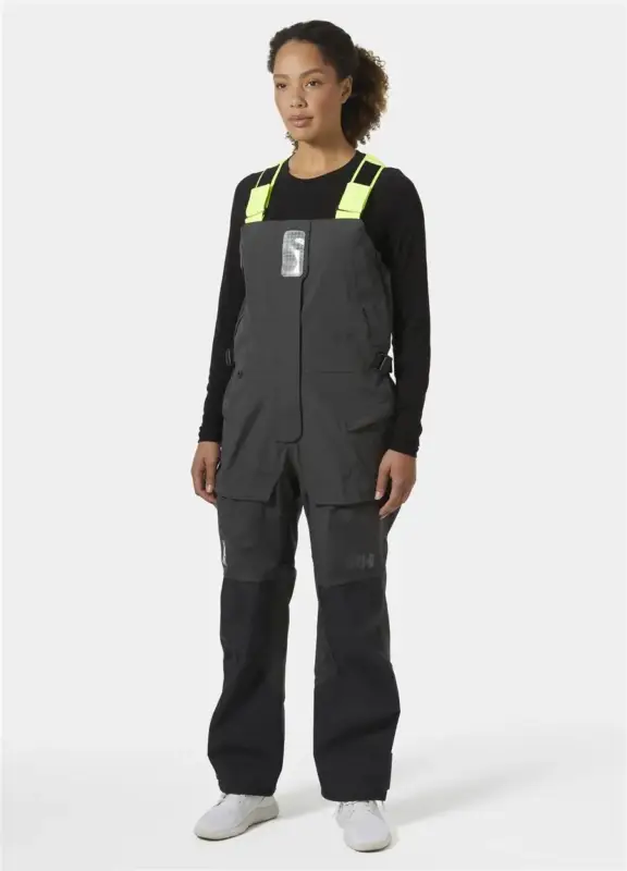 Wyprzedaż Spodnie żeglarskie damskie Helly Hansen SKAGEN PRO BIB - Ebony
