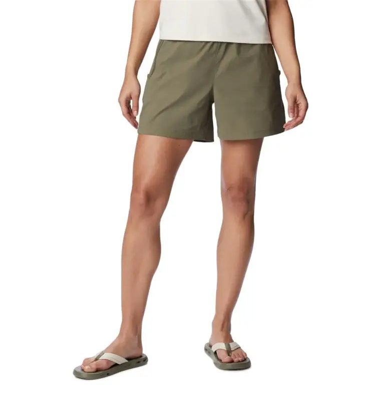Spodenki impregnowane damskie Columbia Leslie Falls™ Short - Stone Green Nowość