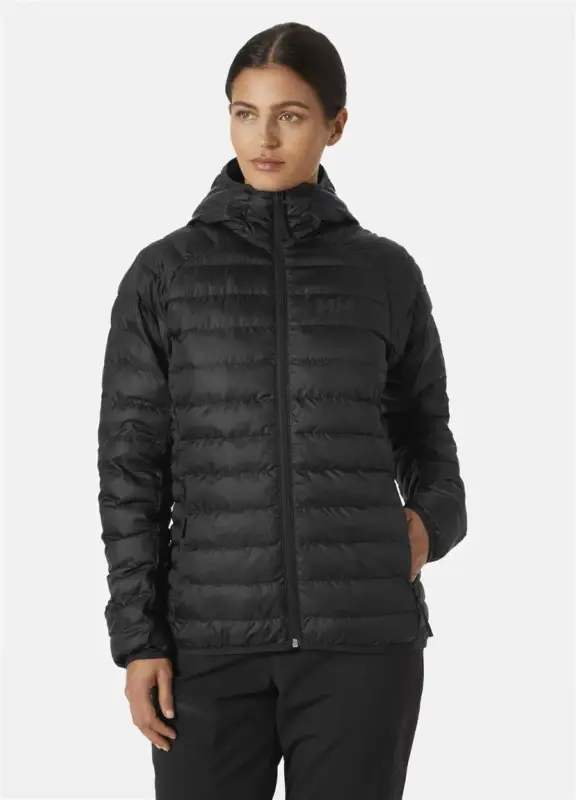 Super okazja Kurtka ocieplana damska Helly Hansen BANFF HOODED INSULATOR - Black
