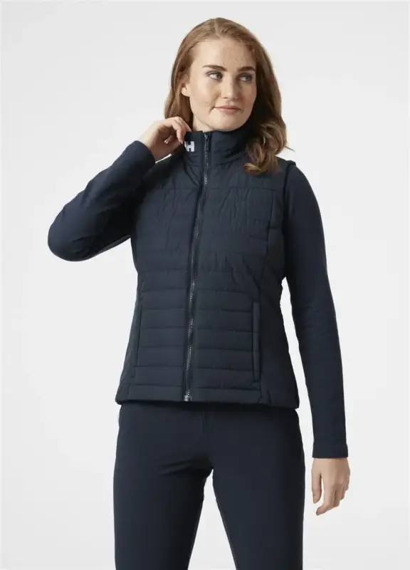 Kamizelka ocieplana damska Helly Hansen CREW INSULATOR VEST - Navy Rabat