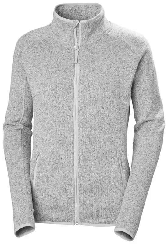 Ekspresowa dostawa Polar damski Helly Hansen VARDE FLEECE JACKET 2.0 - Grey Fog