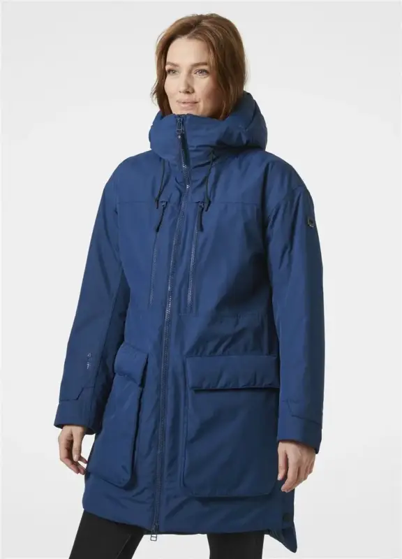 Sprawdź teraz Kurtka ocieplana damska Helly Hansen MAUD PARKA - Ocean