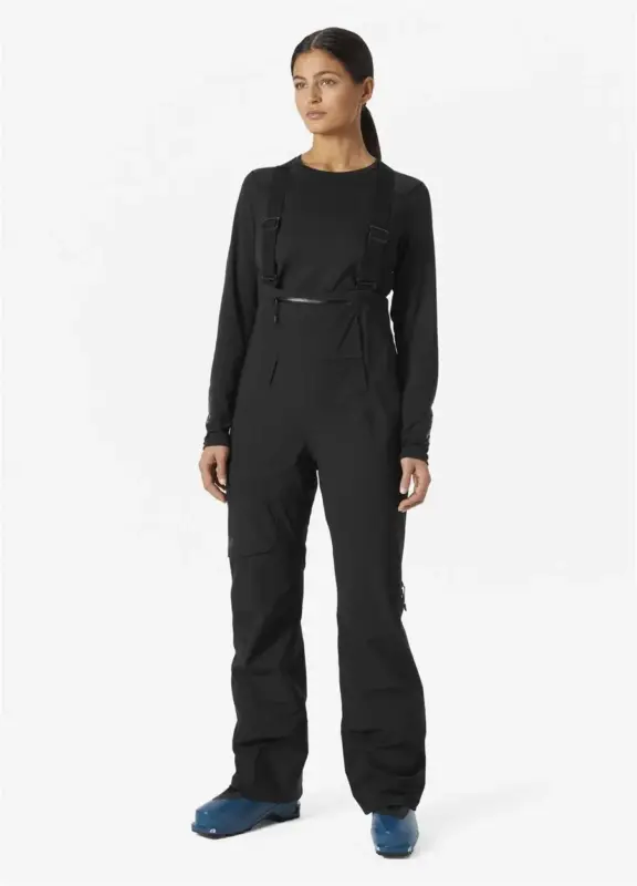 Spodnie membranowe damskie Helly Hansen Verglas Bc Bib Pant - Black Ograniczona ilość