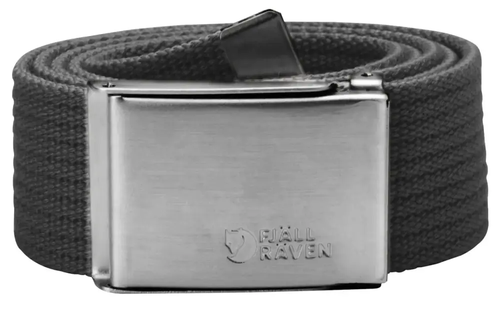 Zamów teraz Pasek Fjallraven Canvas Belt - Dark Grey
