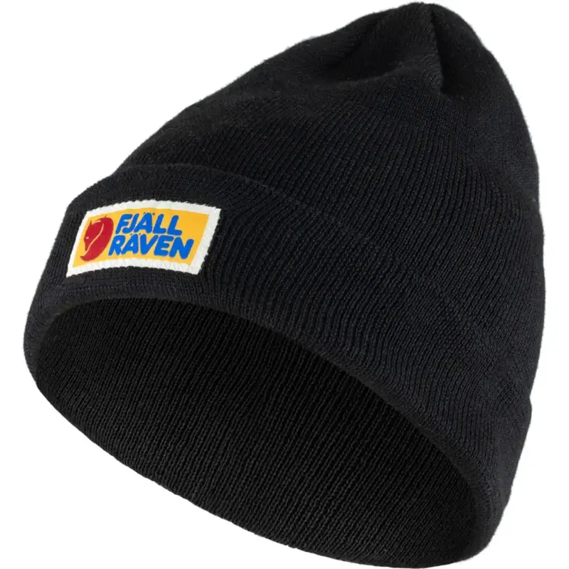 Czapka zimowa Fjallraven Vardag Classic Beanie - Black Ograniczona ilość