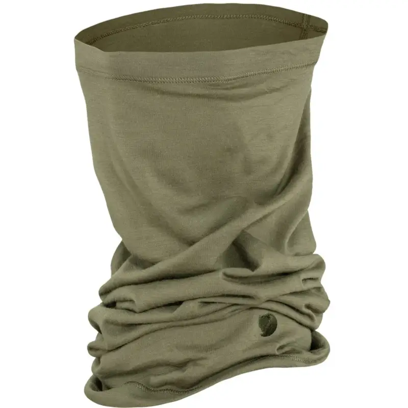 Hit sprzedaży Komin z merino Fjallraven Abisko Lite Neck Gaiter - Light Olive