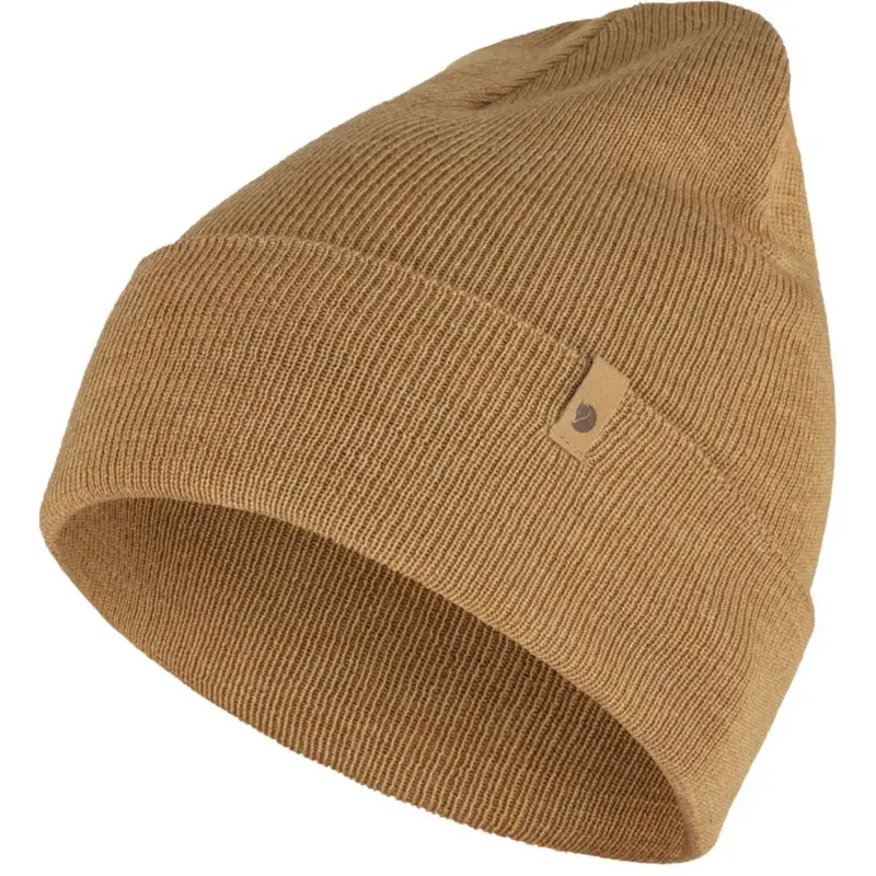 Czapka zimowa wełniana Fjallraven Classic Knit Hat - Buckwheat Brown Popularny