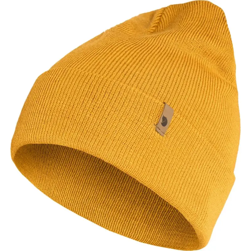 Czapka zimowa wełniana Fjallraven Classic Knit Hat - Acorn Popularny