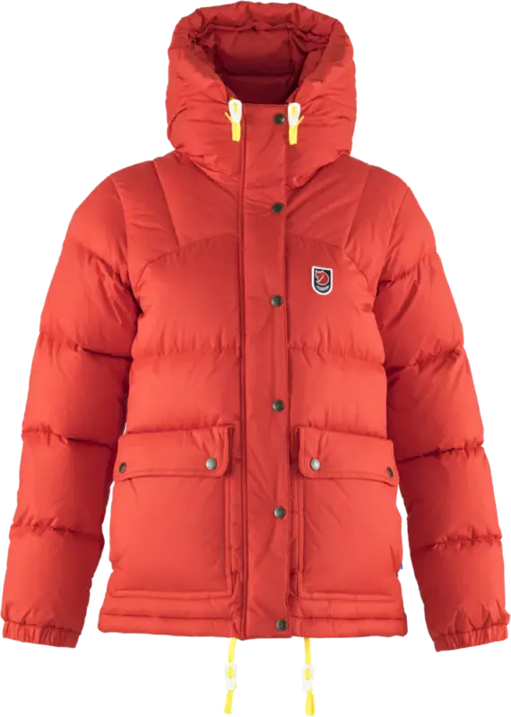 Cena promocyjna Kurtka puchowa damska Fjallraven Expedition Down Lite - True Red