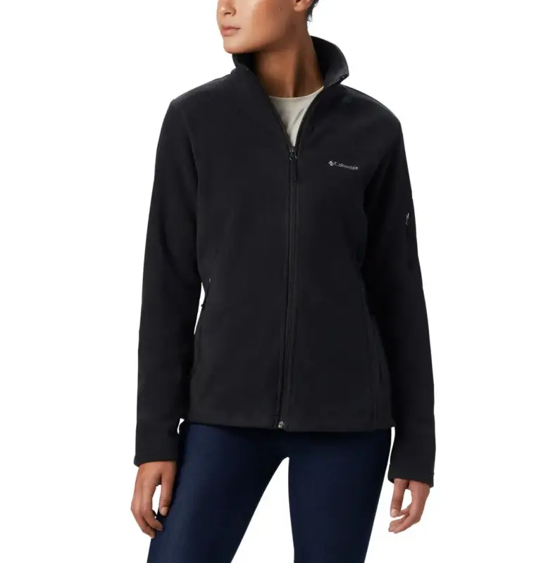 Polar damski Columbia Fast Trek™ II Jacket - Black Darmowy zwrot
