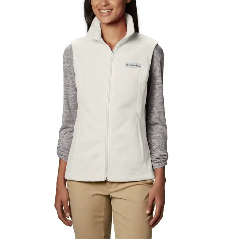 Kamizelka polarowa damska Columbia Benton Springs™ Vest - Sea Salt Wyjątkowa oferta