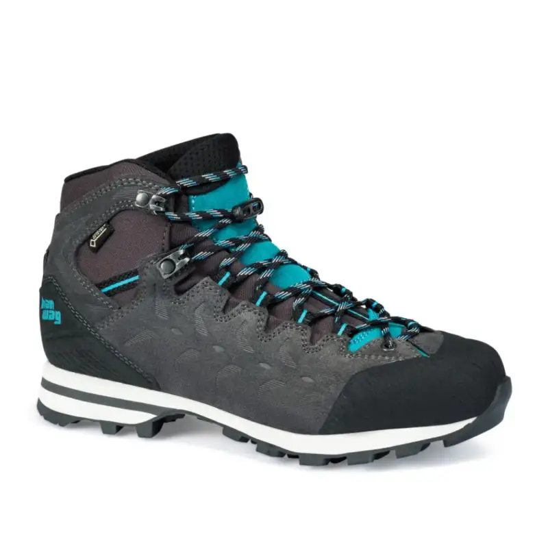 Buty trekkingowe damskie Hanwag Makra Light GTX® - Asphalt/Bluegreen Do wyczerpania zapasów