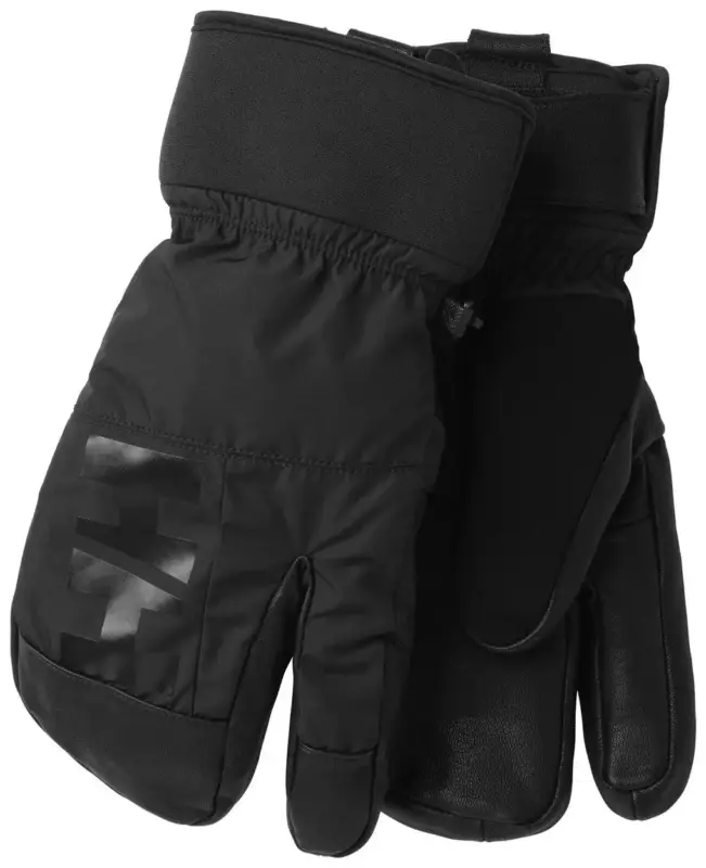 Cena promocyjna Rekawice narciarskie unisex Helly ULLR D 3 FINGERS GLOVE - Black