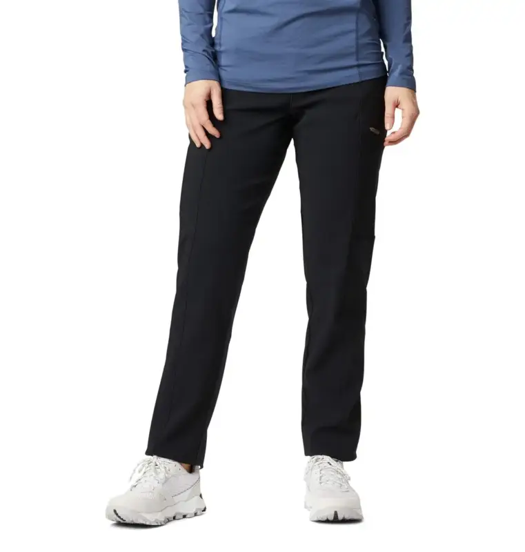 Spodnie softshellowe damskie Columbia Back Beauty™ Highrise Warm Winter Pant - Black Łatwy zwrot