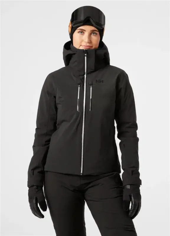 Kurtka narciarska damska Helly Hansen Alphelia Lifaloft Jacket - Black Tylko dziś