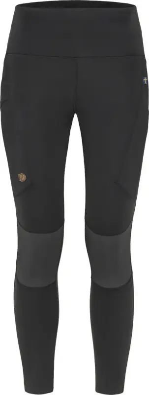 Szybka wysyłka Spodnie trekkingowe damskie Fjallraven Abisko Trekking Tights Pro - Black/Iron Grey