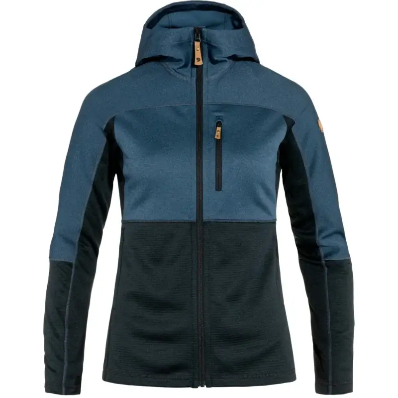 Nie przegap Polar damski Fjallraven Abisko Trail Fleece - Dark Navy/Indigo