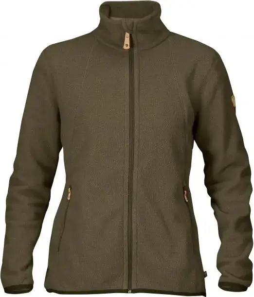 Polar damski Fjallraven Stina Fleece - Dark Olive Nie przegap