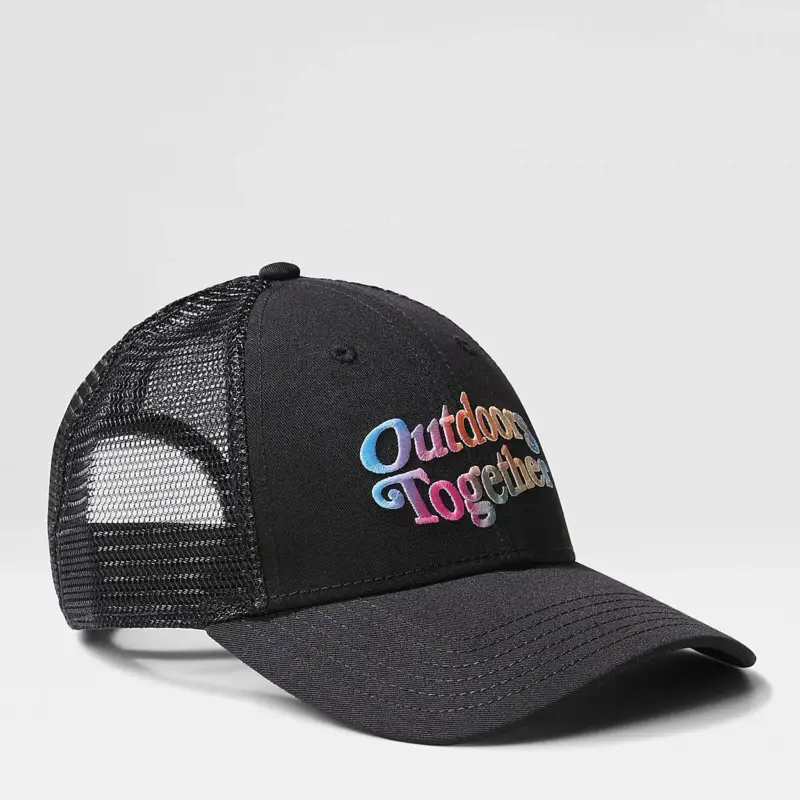 Ostatnia szansa Czapka z daszkiem The North Face Mudder Trucker - TNF Black/Pride Graphic