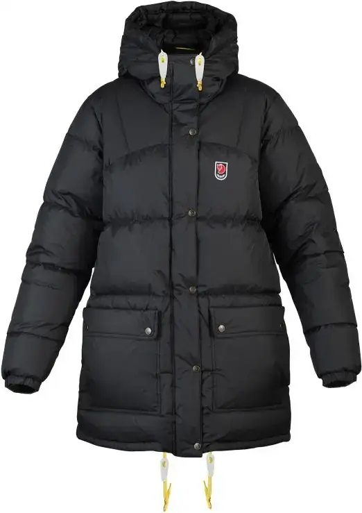 Kurtka puchowa damska Fjallraven Expedition Down - Black Wyprzedaż