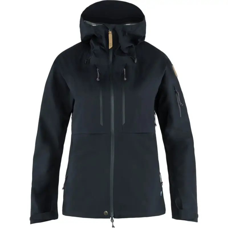 Kurtka membranowa damska Fjallraven Keb Eco-Shell - Dark Navy Obniżka ceny