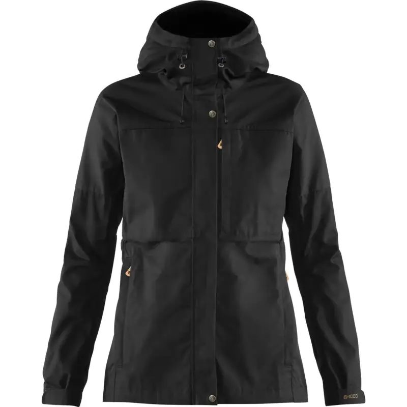 Kurtka g-1000® damska Fjallraven Kaipak Jacket - Black Ograniczona ilość