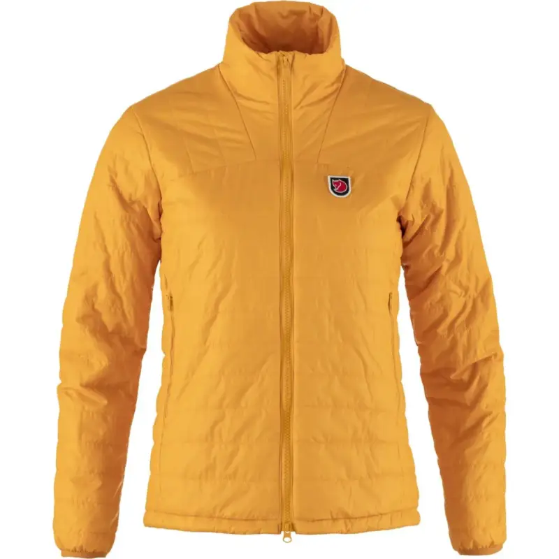 Kurtka ocieplana damska Fjallraven Expedition X-Lätt - Mustard Yellow Najlepsza cena