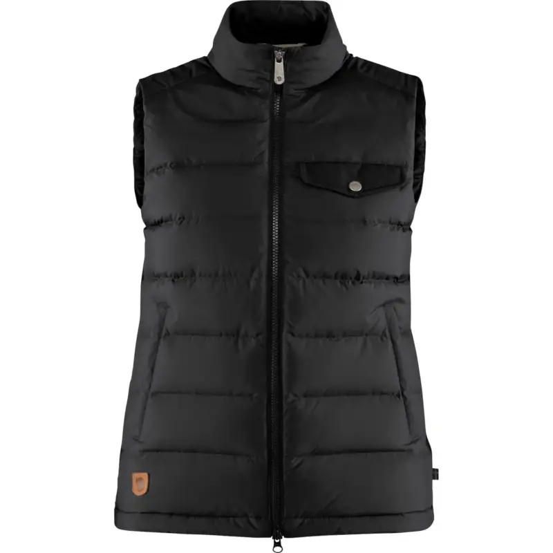 Nowość Kamizelka puchowa damska Fjallraven Greenland Down Liner - Black