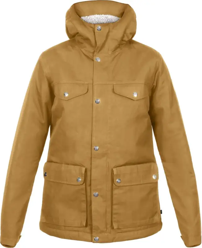 Kurtka G-1000® damska Fjallraven Greenland Winter Jacket - Acorn Ostatnia szansa