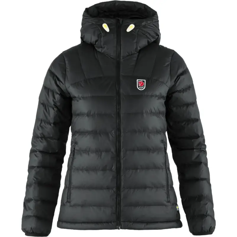 Bestseller Kurtka puchowa damska Fjallraven Expedition Pack Down Hoodie - Black