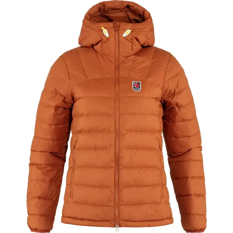 Kurtka puchowa damska Fjallraven Expedition Pack Down Hoodie - Terracotta Brown Oferta limitowana