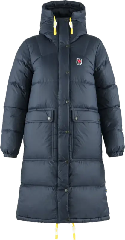 Oferta Płaszcz puchowy damski Fjallraven Expedition Long Down Parka - Navy