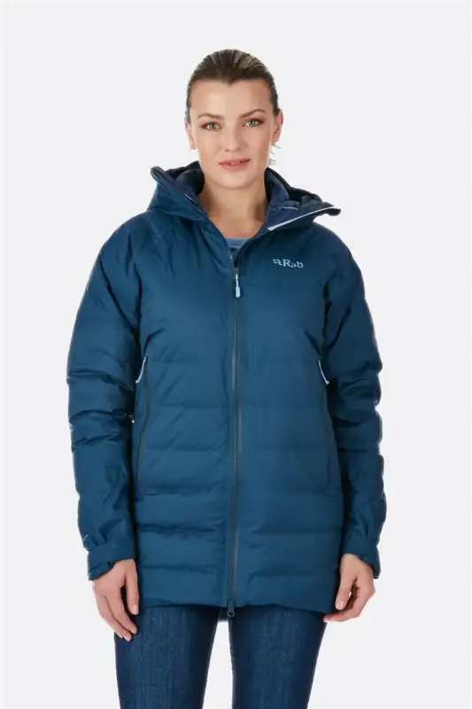 Kurtka puchowa damska Rab Valiance Jacket - Deep Ink Tylko dziś