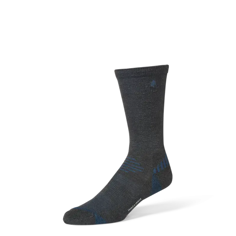 Skarpety Royal Robbins Bug Barrier Venture Crew Sock - Asphalt Do wyczerpania zapasów