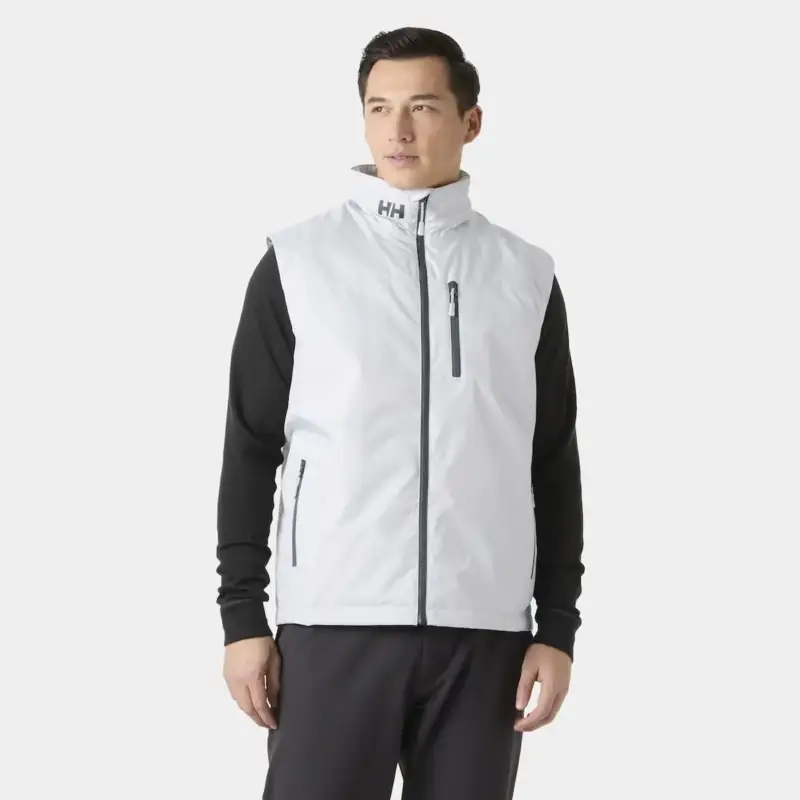 Kamizelka żeglarska męska Helly Hansen Crew Pile Vest - Grey Fog Dostępne od ręki