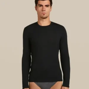 Zamów teraz Bluza termoaktywna z merino męska Icebreaker Merino 150 Anatomica - Black