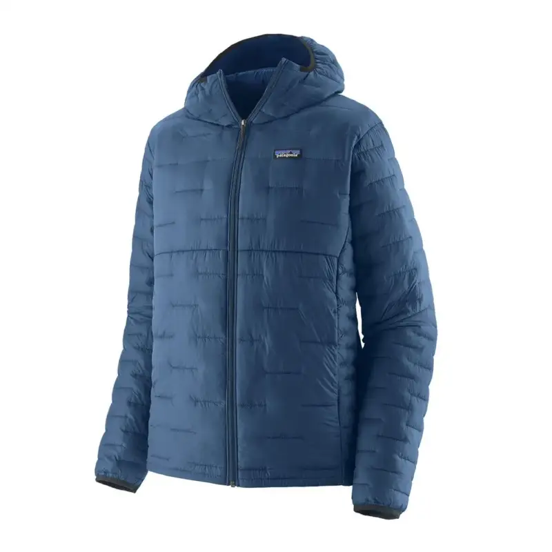 Kurtka ocieplana męska Patagonia Micro Puff® Hoody - Clement Blue Wyprzedaż
