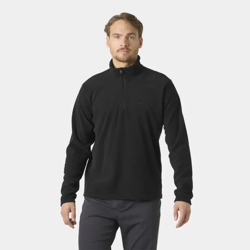 Bluza polarowa męska Helly Hansen Daybreaker Half-Zip Fleece - Black Promocja