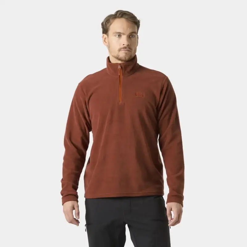 Nowość Bluza polarowa męska Helly Hansen Daybreaker Half-Zip Fleece - Iron Oxide