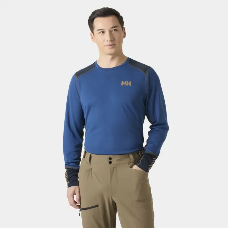 Kup online Bluza termoaktywna męska Helly Hansen Lifa Active Crew - Dark Blue