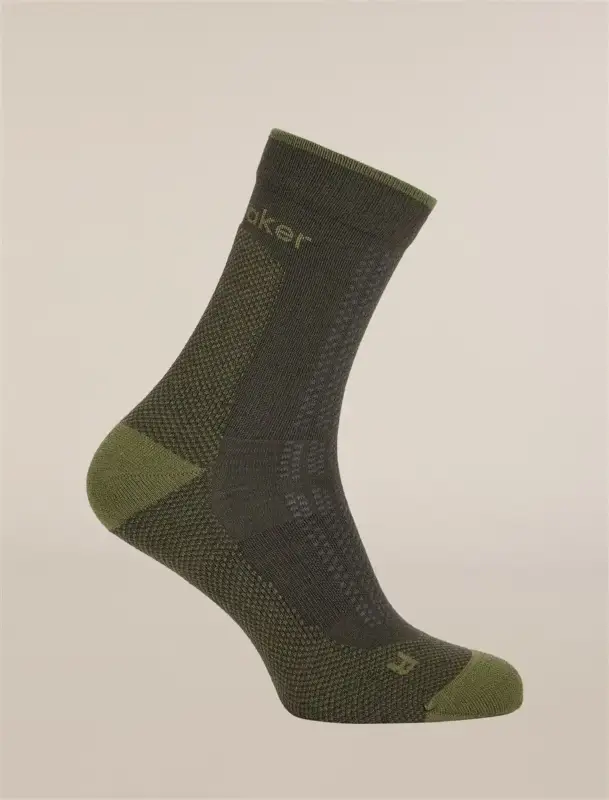 Zamów teraz Skarpety męskie Icebreaker Merino Hike+ Ultralight Quarter - Dark Loden