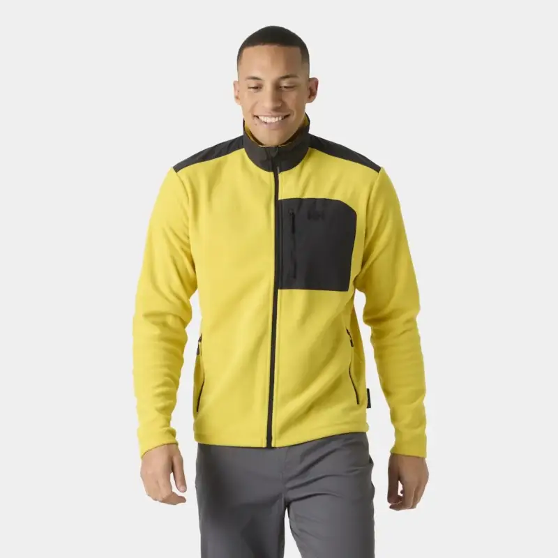 Polar męski Helly Hansen Daybreaker Block Jacket - Gold Rush Ostatnia szansa