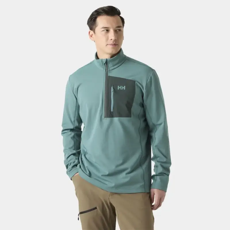 Bluza męska Helly Hansen Versalite Half Zip Fleece - Opal Green Ograniczona ilość