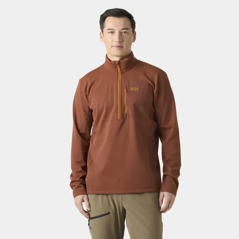 Nowość Bluza męska Helly Hansen Versalite Half Zip Fleece - Iron Oxide