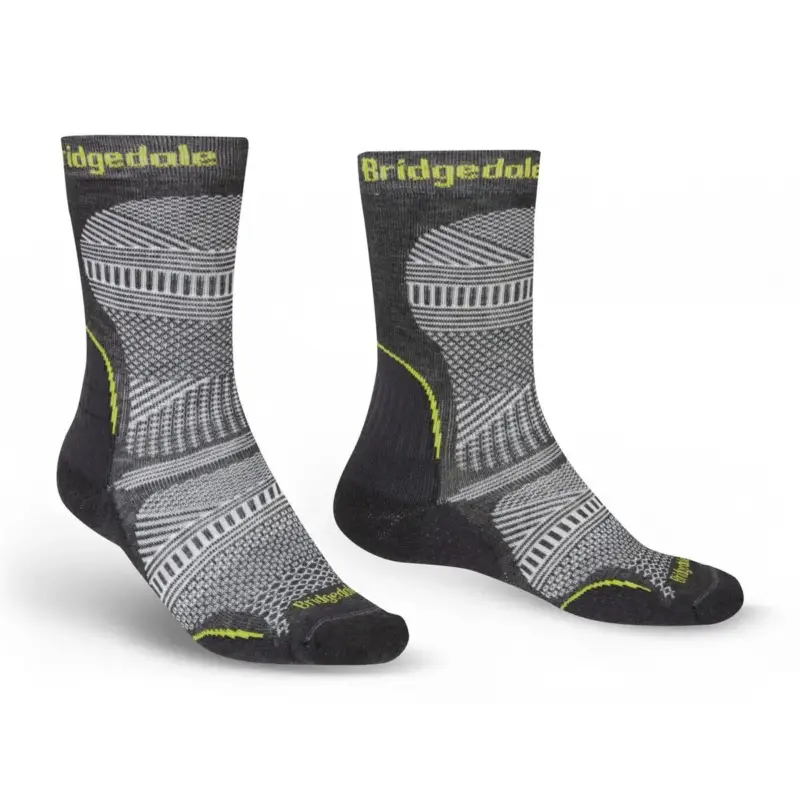 Bestseller Skarpety męskie Bridgedale Hike Ultra Light Coolmax Performance - Graphite