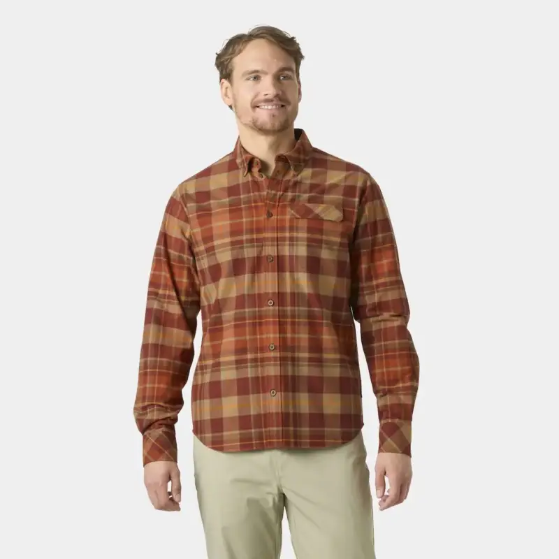 Koszula flanelowa męska Helly Hansen Classic Check LS - Iron Oxide Nie przegap