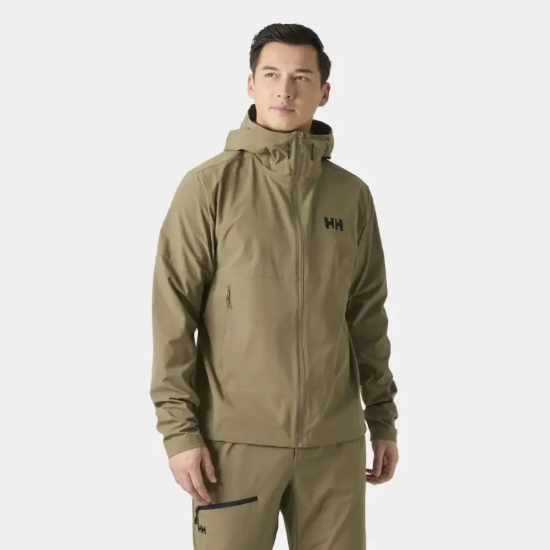 Dostępne od ręki Kurtka softshellowa męska Helly Hansen Blaze Softshell Hood - Bedrock