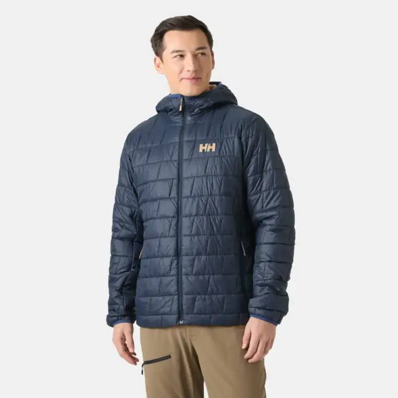 Zamów teraz Kurtka ocieplana męska Helly Hansen Lifaloft Hooded Insulator - Navy