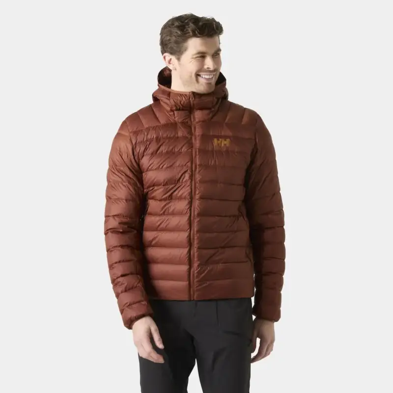 Kurtka puchowa męska Helly Hansen Verglas Hooded Down 2.0 - Iron Oxide Zniżka