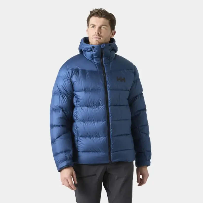Najlepsza cena Kurtka puchowa męska Helly Hansen Glacier Down Jacket - Dark Blue